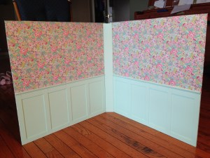 American Girl backdrop