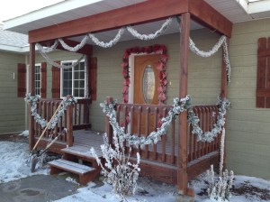 God's decorations on my decorations.